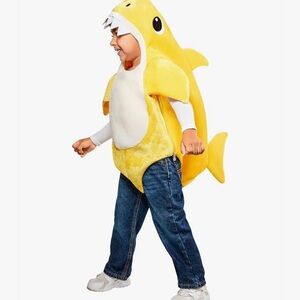 Yellow Baby Shark Costume for Kids